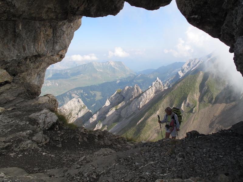 Traversée des Bornes en mode doux E 5 - Trou de la Mouche