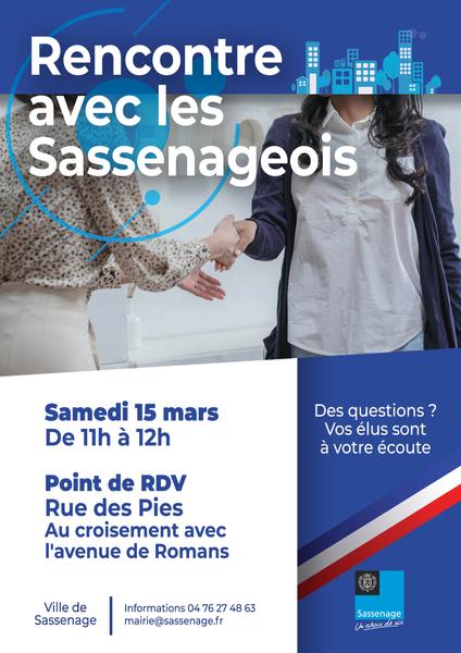 Rencontre avec les sassenageois