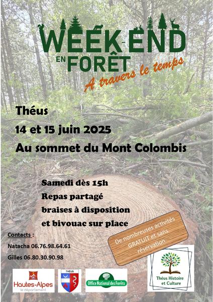 - © ass. Patrimoine de théus Week-end en forêt_Théus - © ass. Patrimoine de théus