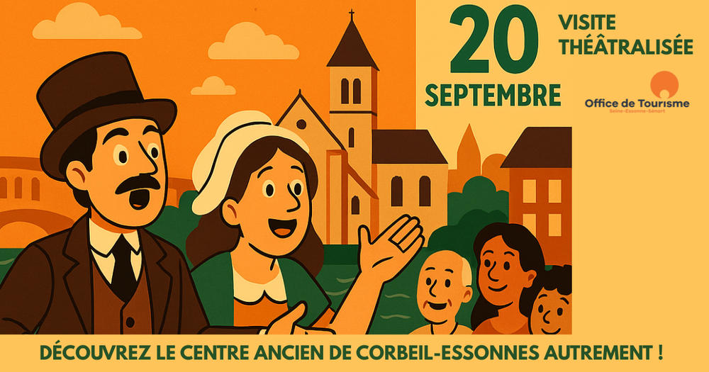 JEP 2025 - Visite théâtralisée de Corbeil-Essonnes