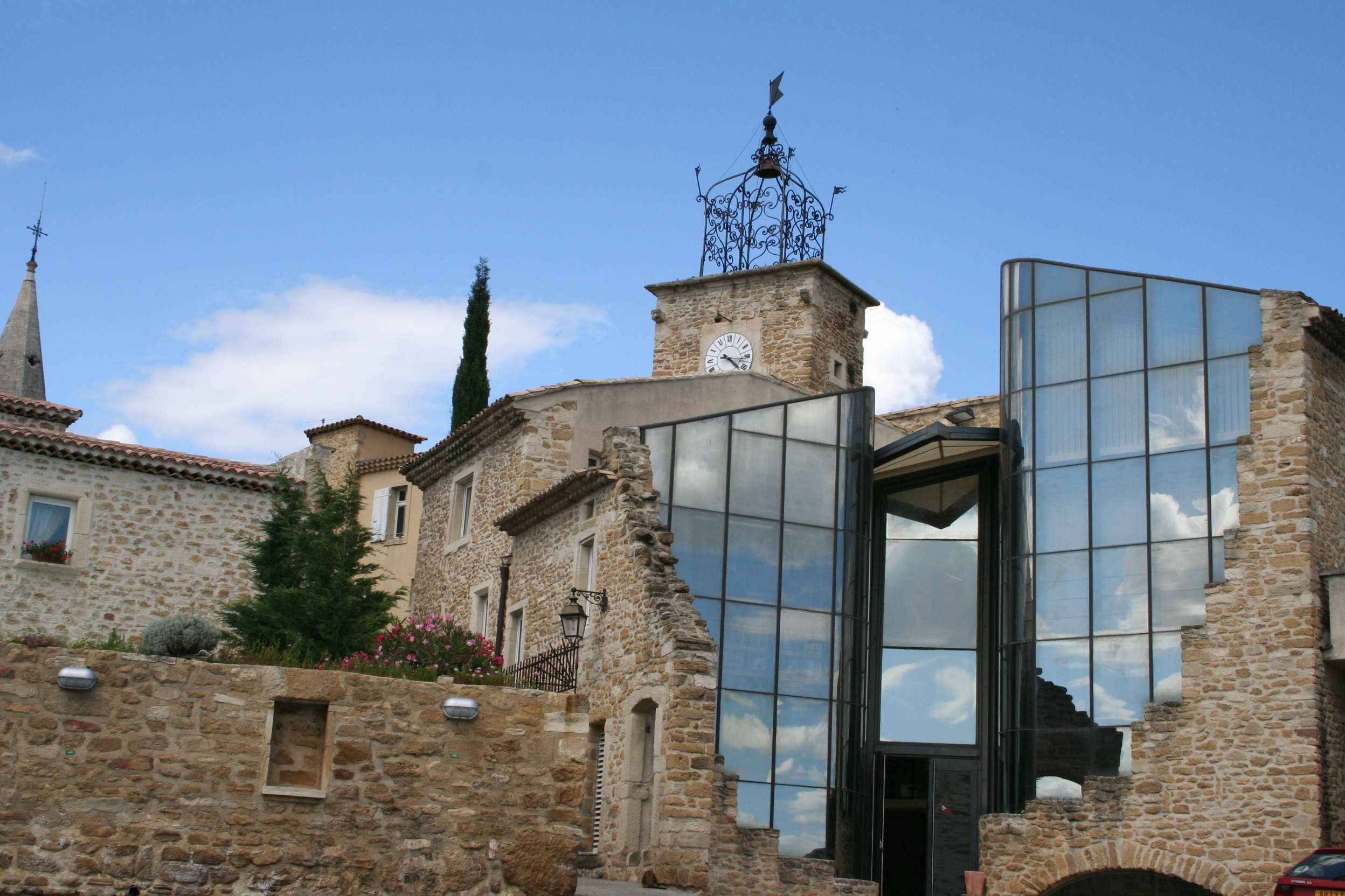 Façade vitrée - Maison Milon