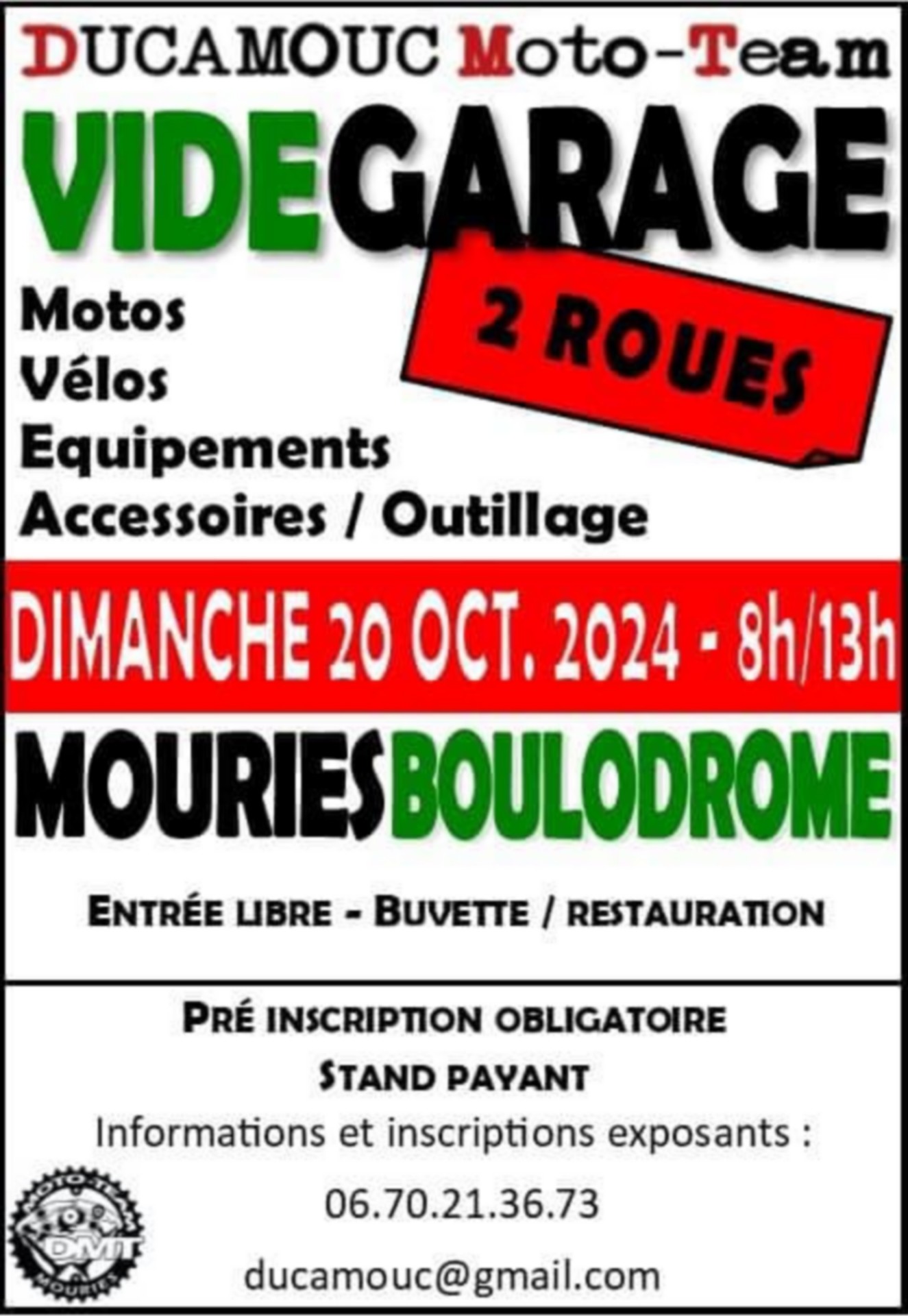 Vide-garage 2 roues