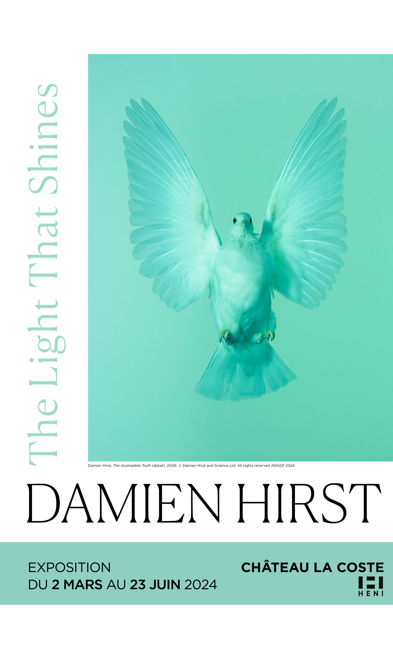 Damien Hirst  « The Light That Shines » (1/1)