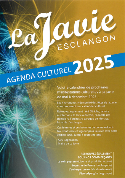 Agenda culturel La Javie Esclangon_La Javie