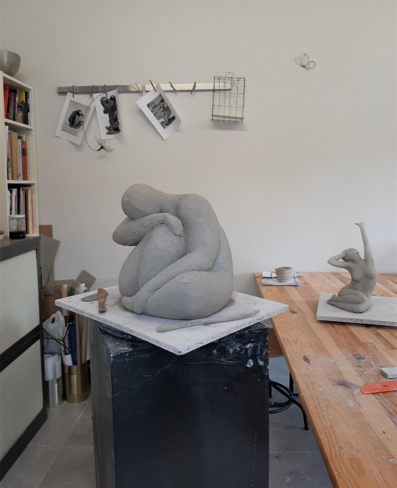 sculpture en cours