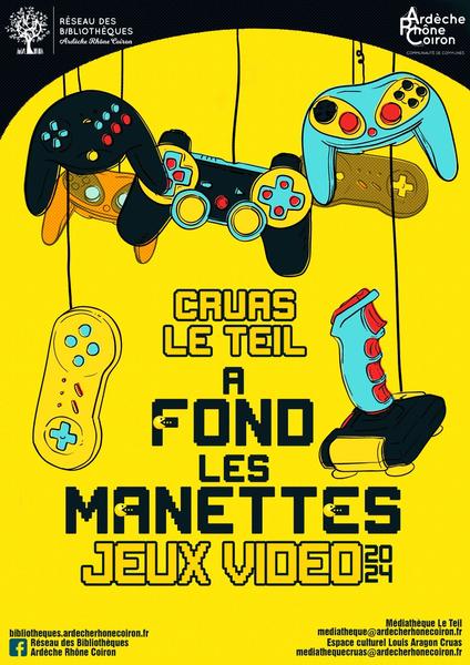 Journée retro gaming à la médiathèque du Teil