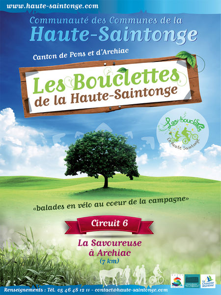 Bouclette vélo N°6 - "La Savoureuse"