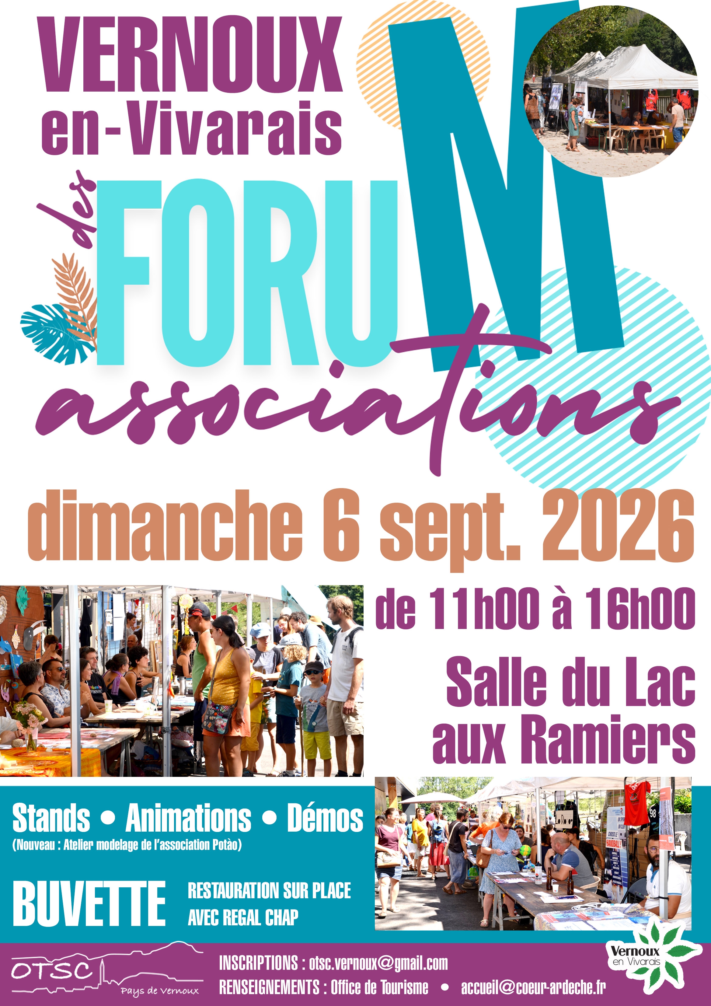 Forum des associations du Pays de Vernoux
