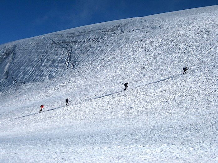 Randonnée glaciaire