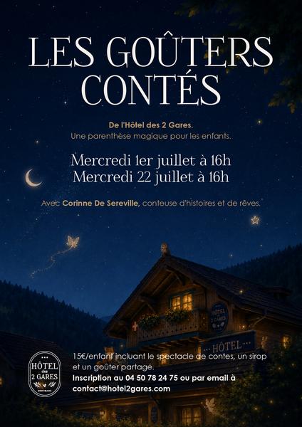 Spectacle de contes avec Corinne de Sereville - Hôtel des 2 Gares
