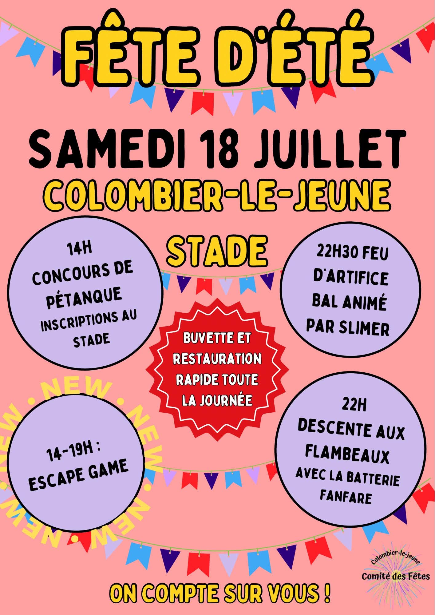 Fête d'été - Colombier-le-jeune