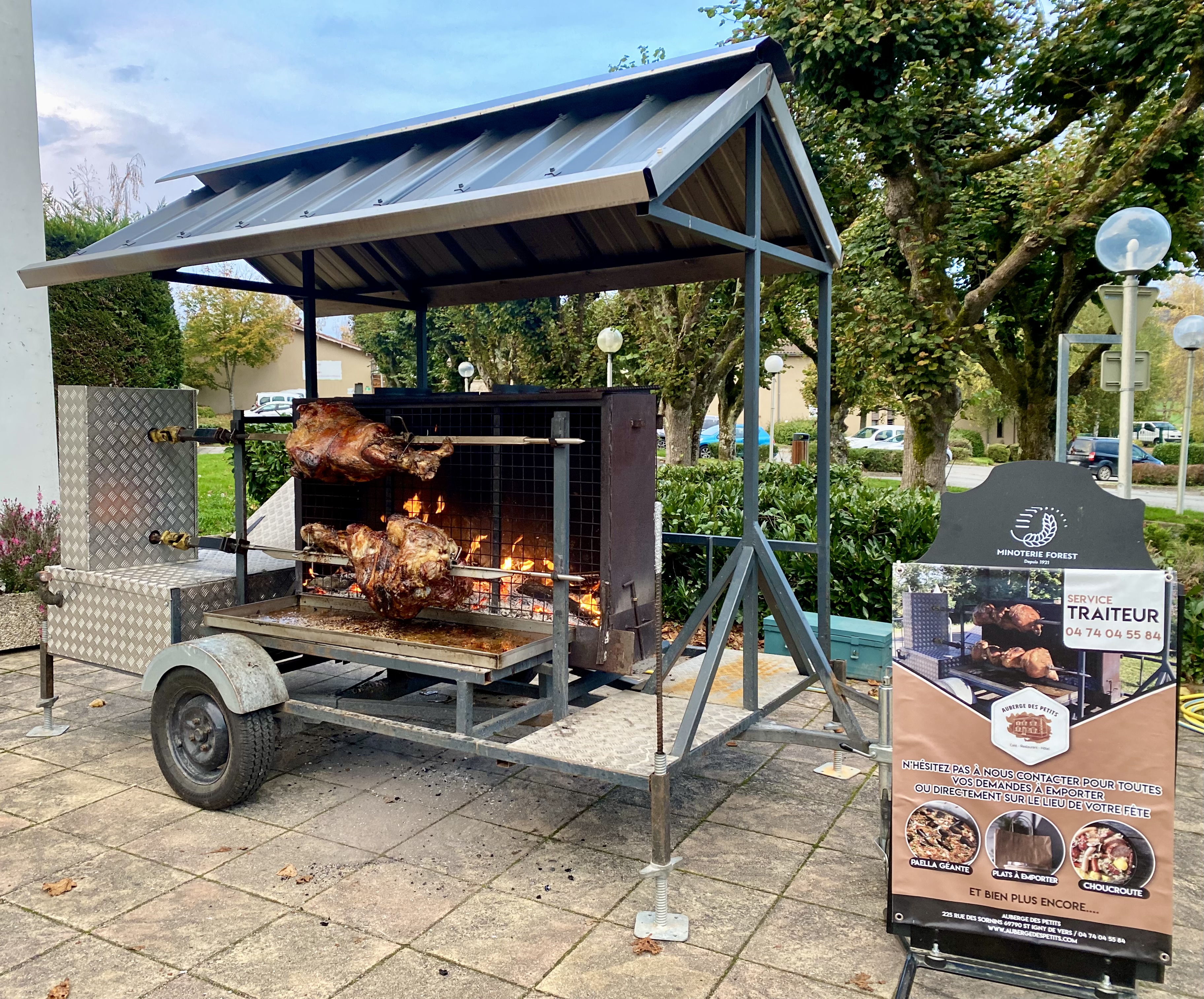 BROCHE DE CUISSEAUX VEAU