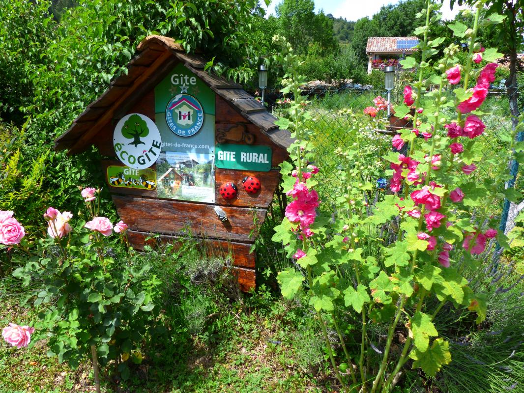 Entrée du gîte.