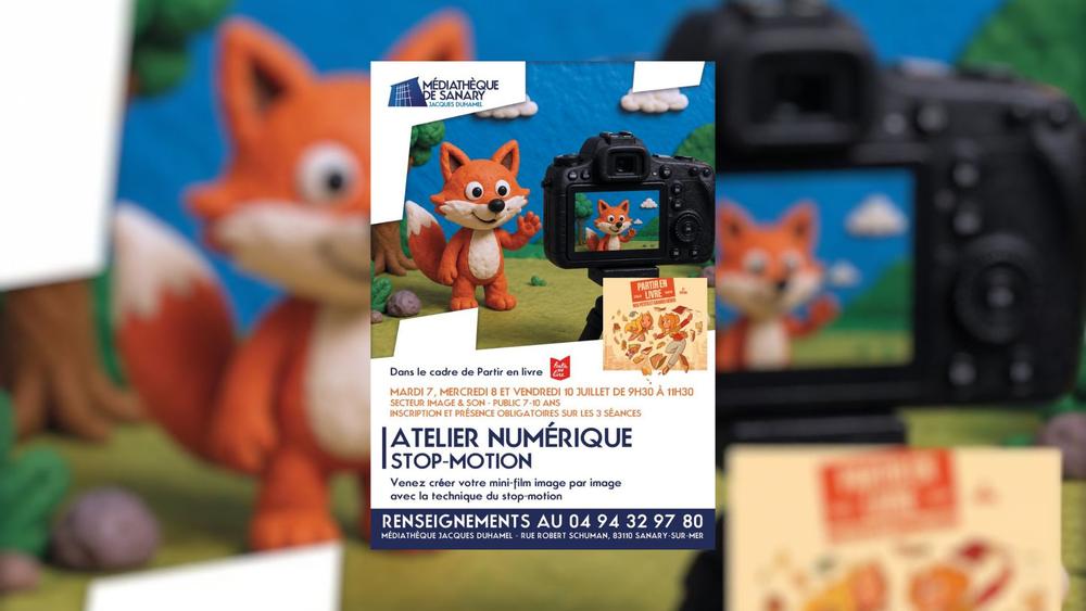 Atelier numérique : Stop motion