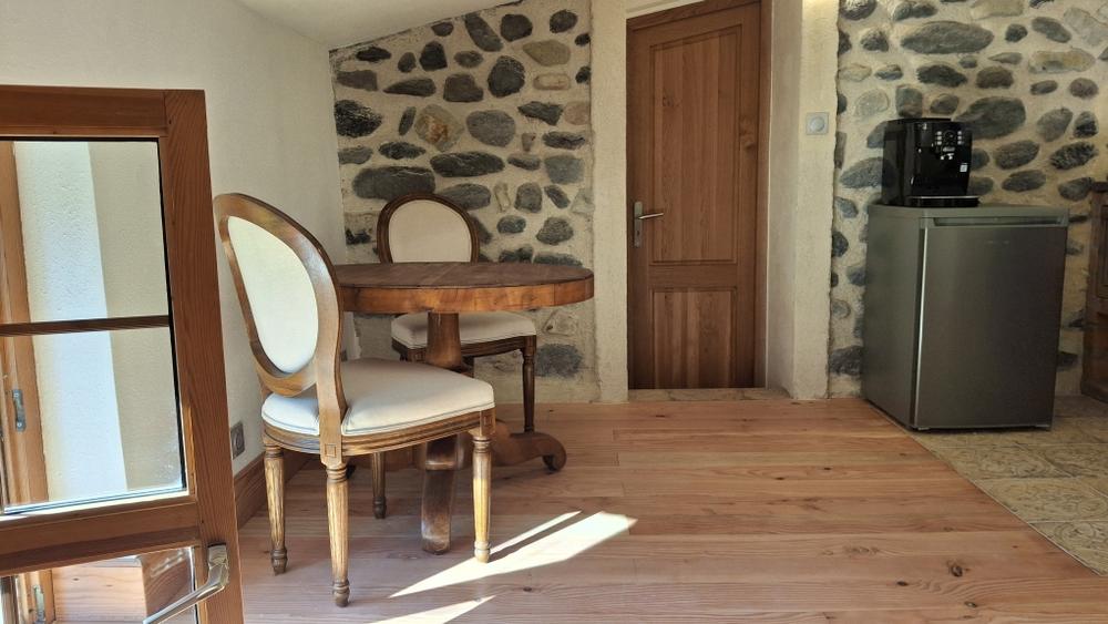 Le coin repas et cuisine