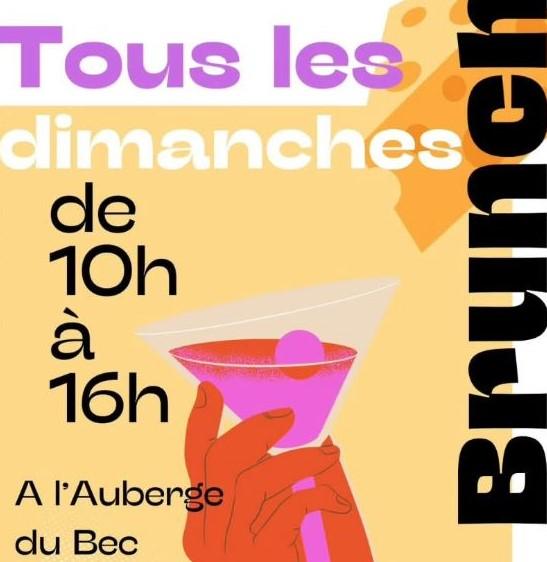 Brunch tous les dimanches à l'Auberge du Bec_Villar-d'Arêne
