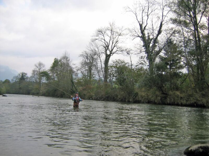 Pêche à la mouche sur le Guiers