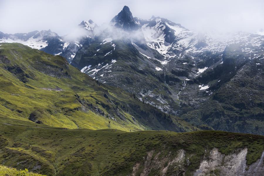 Refuge de Moëde Anterne par la piste_Passy