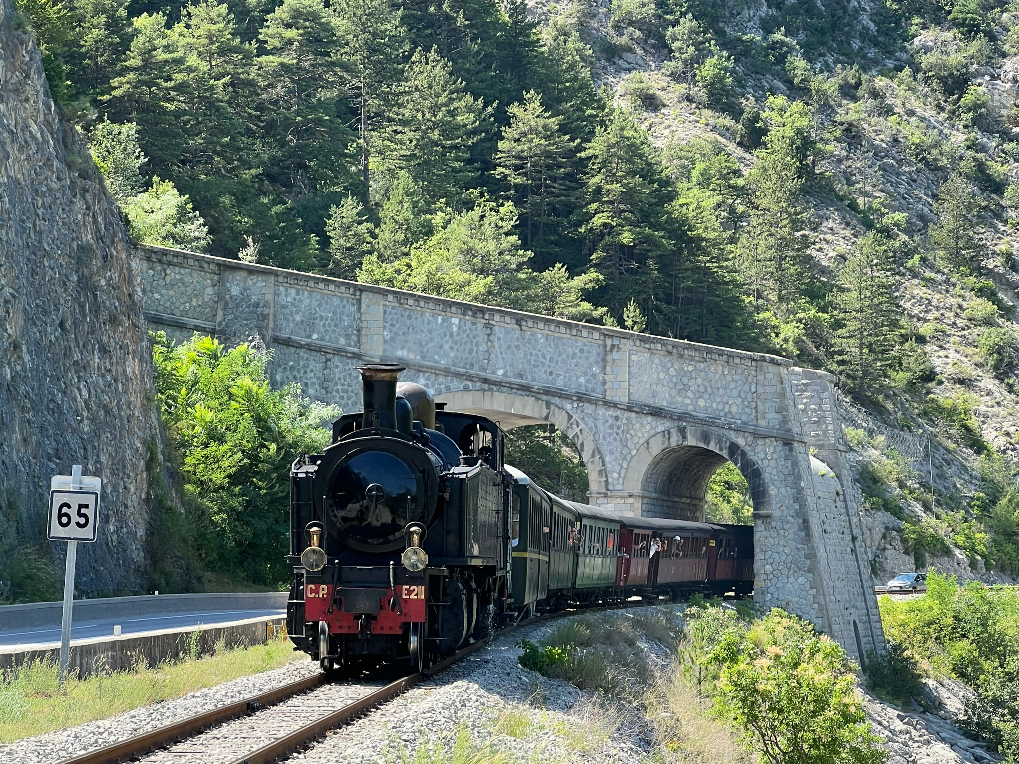 Train des Pignes Historique