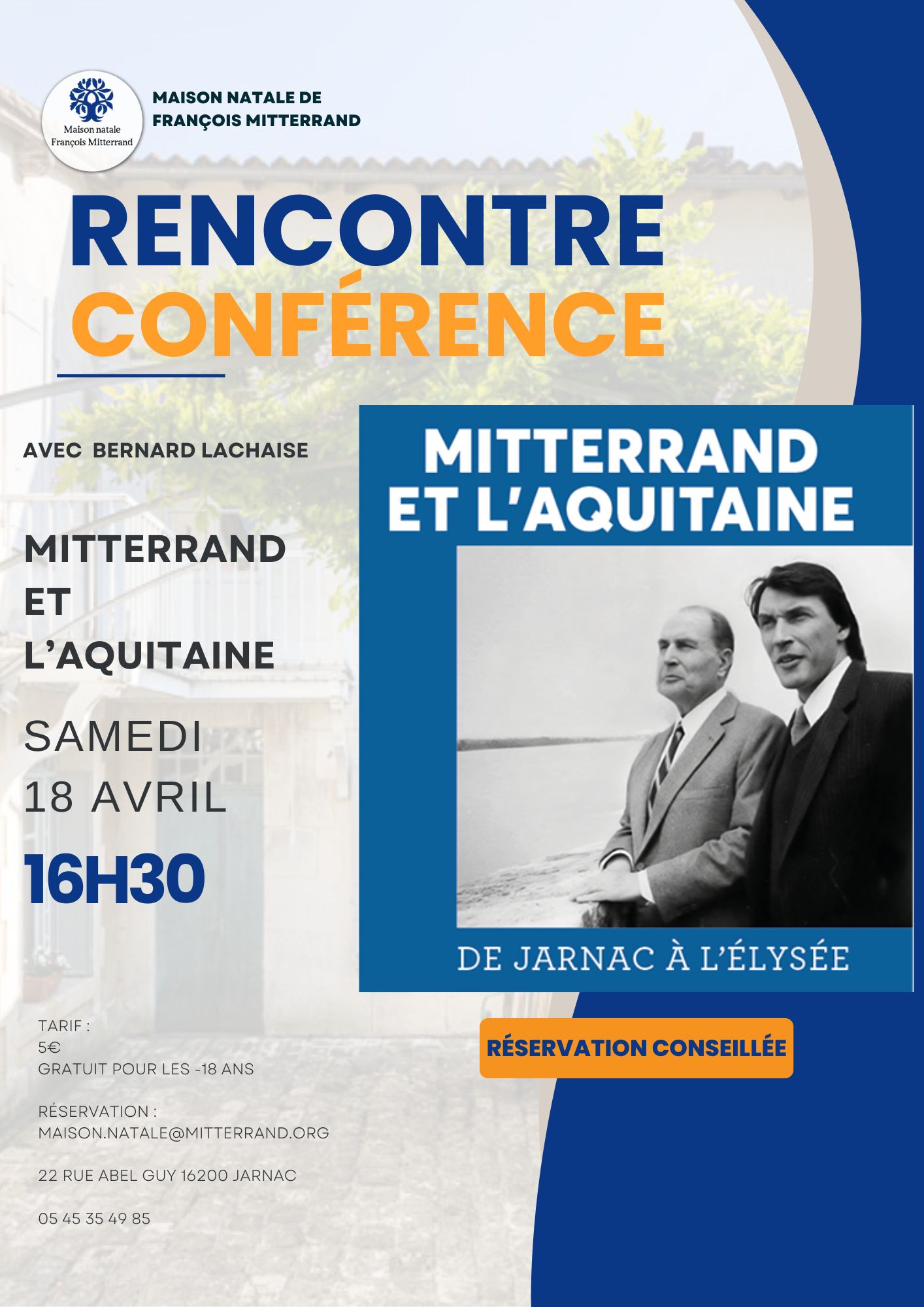 Café - conférence : "François Mitterrand et l'Aquitaine"
