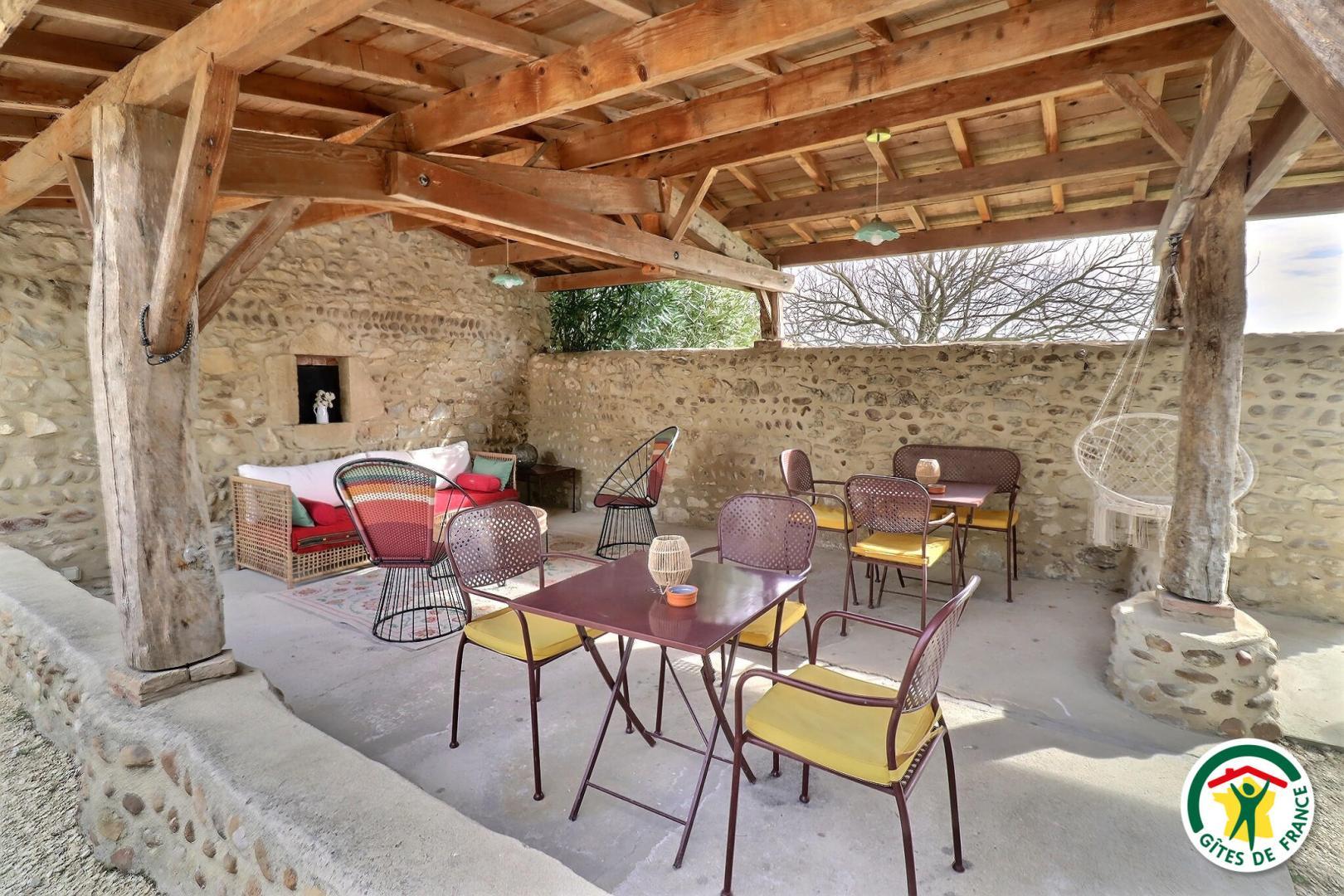 La terrasse couverte