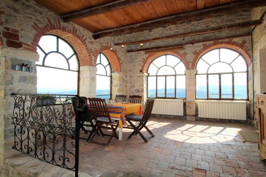 Terrasse couverte