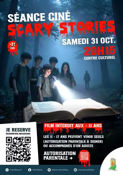 Scary Stories u00e0 Montlhu00e9ry : su00e9ance de cinu00e9ma gratuite_Montlhu00e9ry