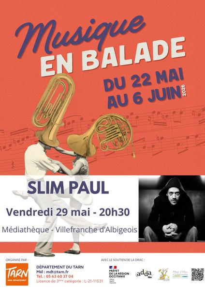 Festival Musique en Balade : Slim Paul
