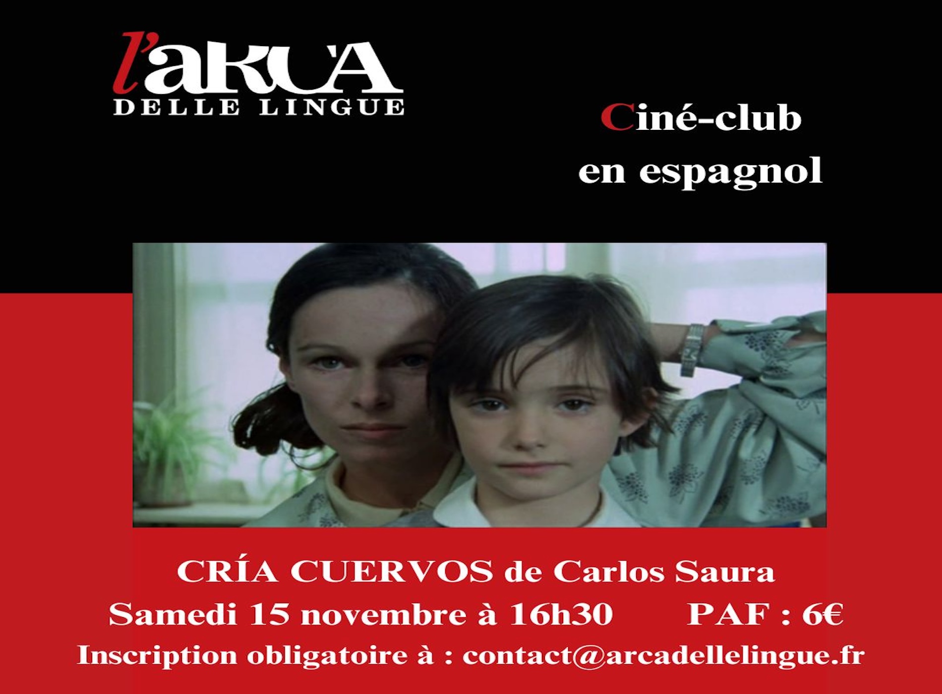 Ciné-club en espagnol : "Crías cuervos" de Carlos Saura