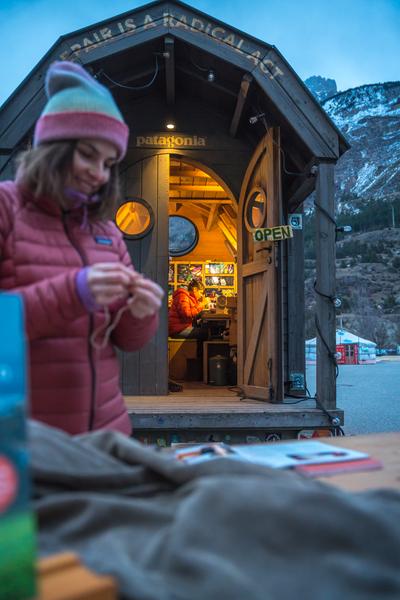 La roulotte à réparer