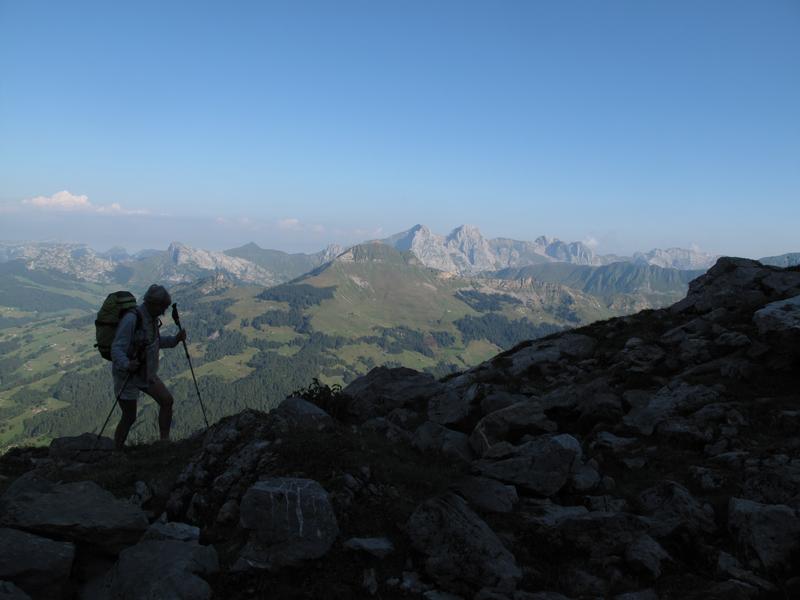 Traversée des Bornes en mode doux E5 - Combe de Paccaly
