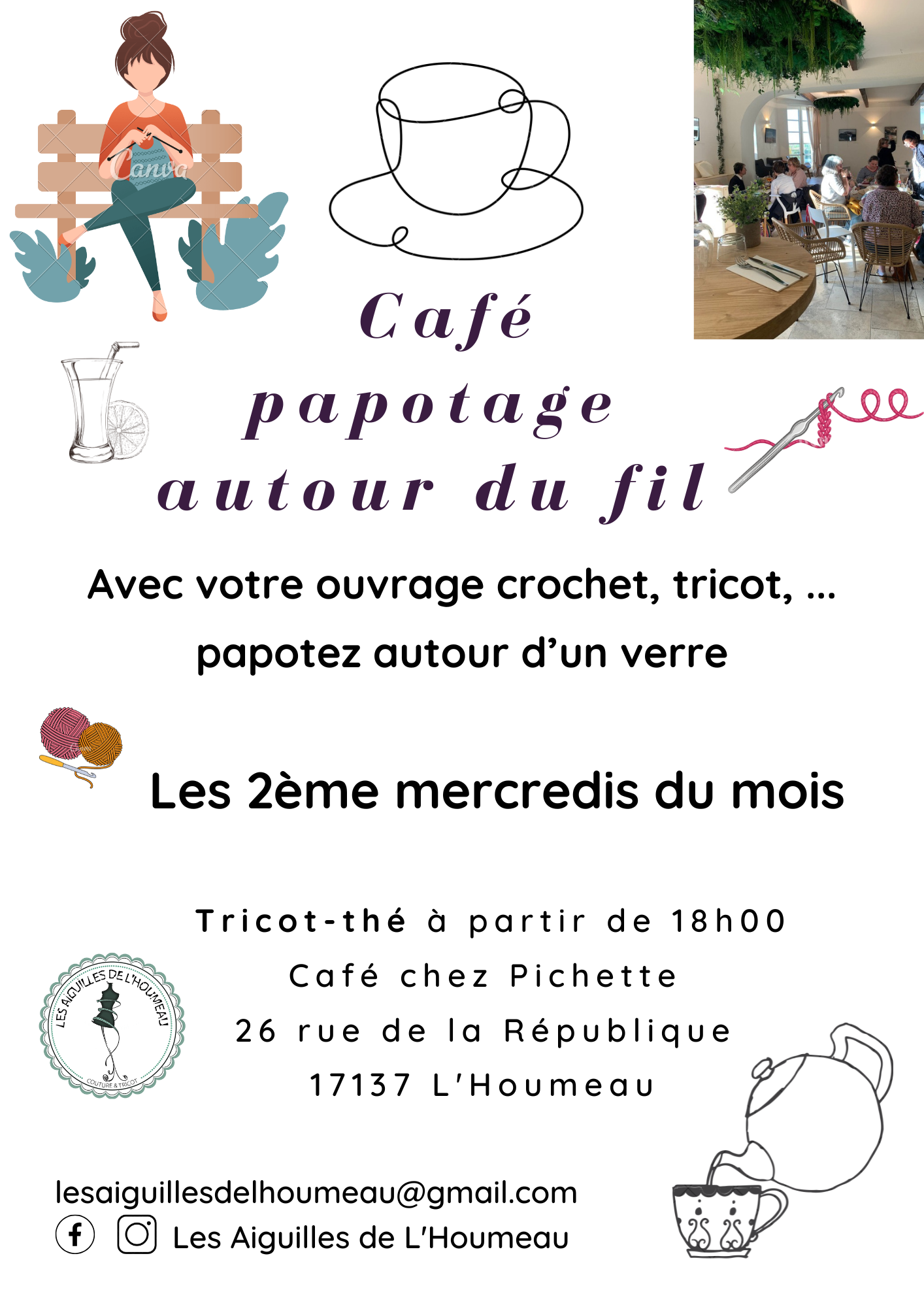 Animation - Café papotage autour du fil