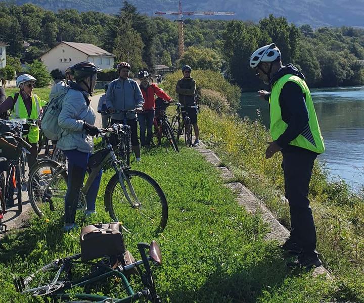 Le Rhône à vélo