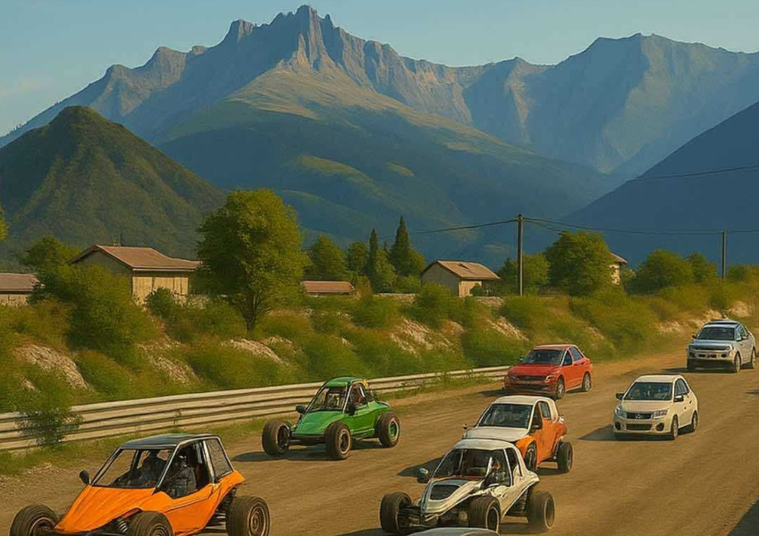 Affiche Autocross Trophée Sud-Est 2025