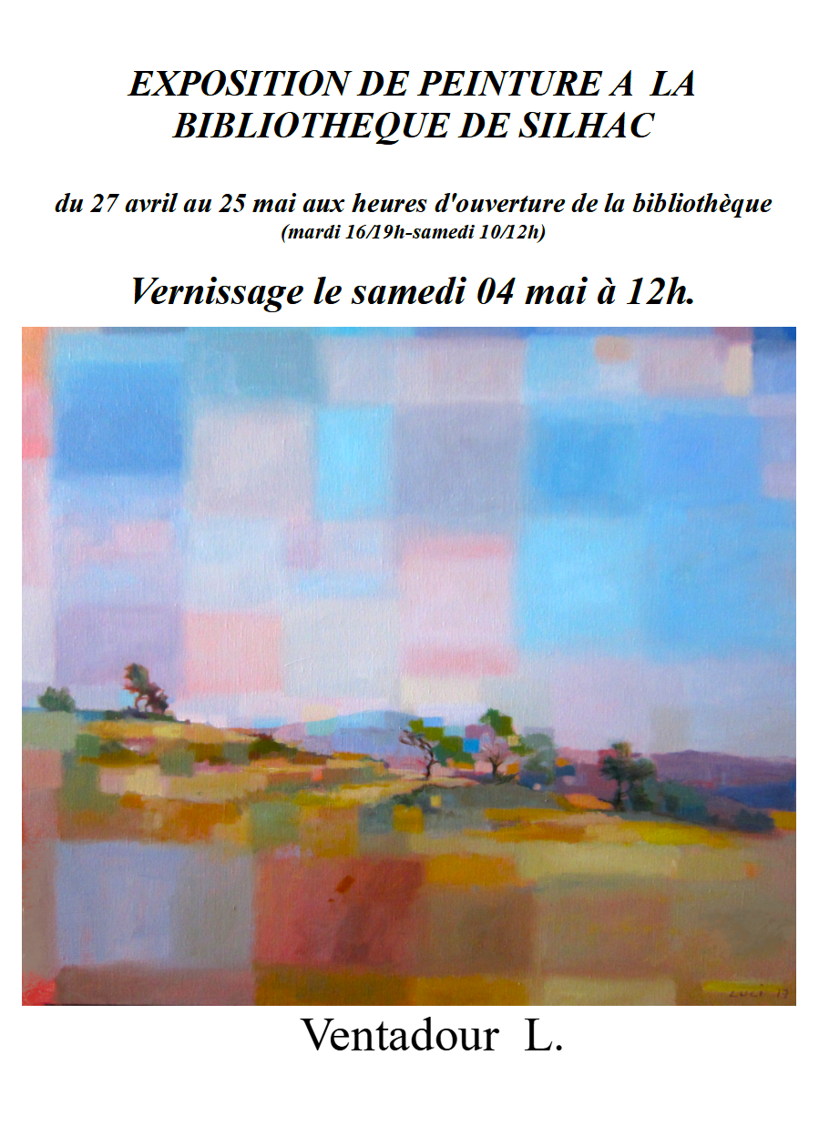 Alle leuke evenementen! : Vernissage de l'exposition de peintures de Lucie Ventadour
