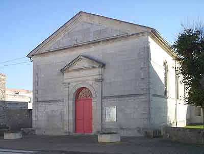 Temple Protestant de l'Église Unie - Saujon