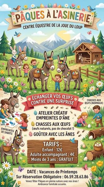 Pâques à l'Asinerie