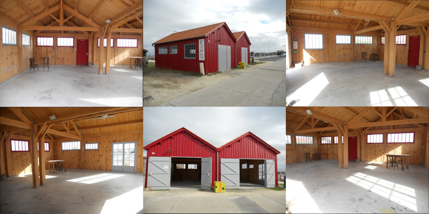 Expositions à la cabane temporaire