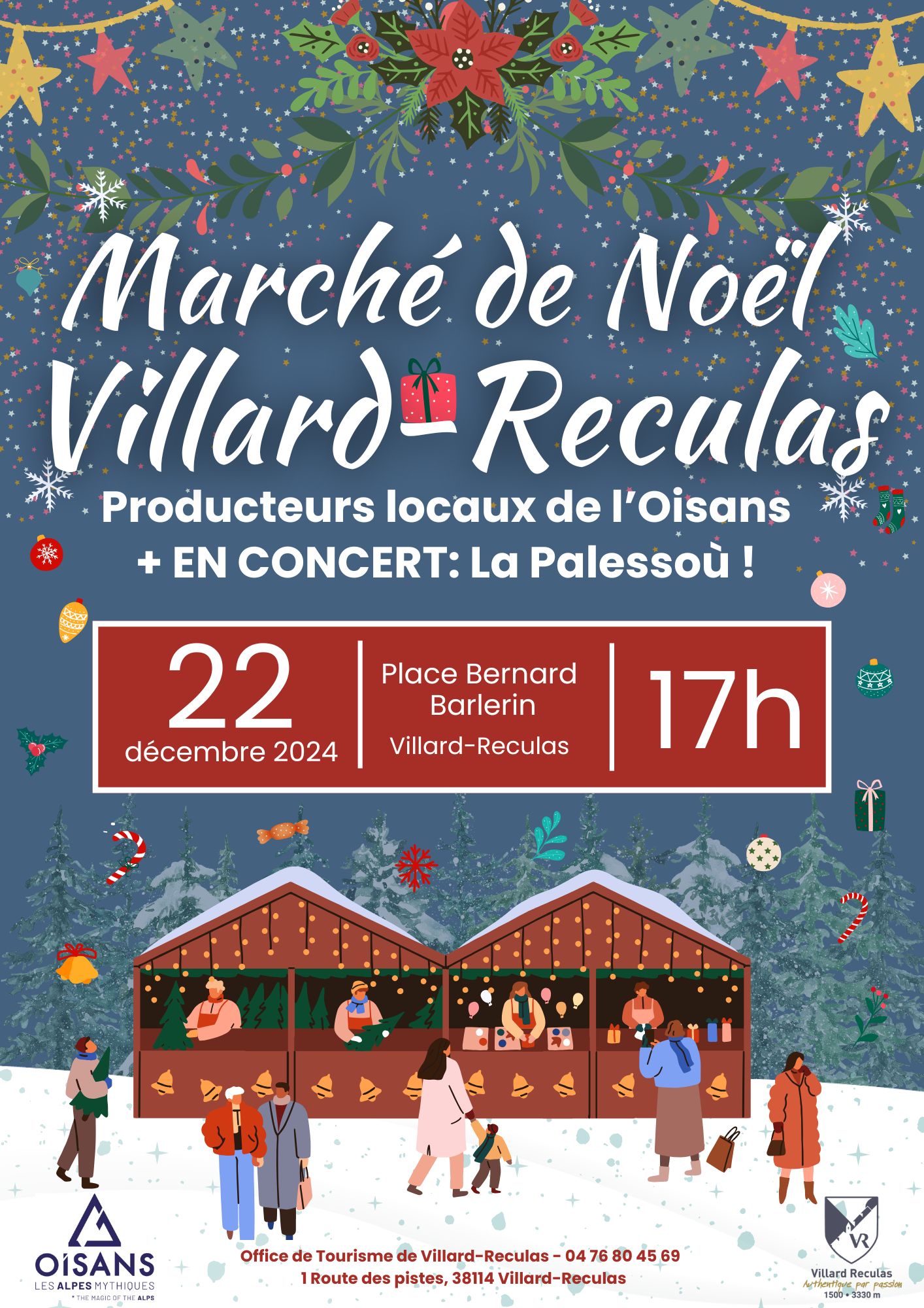 Marché de Noël + La Palessoù en concert !