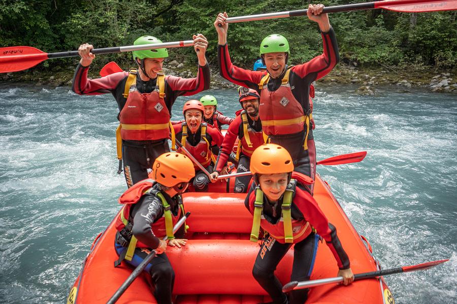 Rafting sur le Giffre