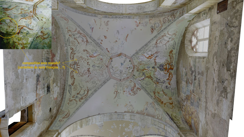 Restitution peintures en cours