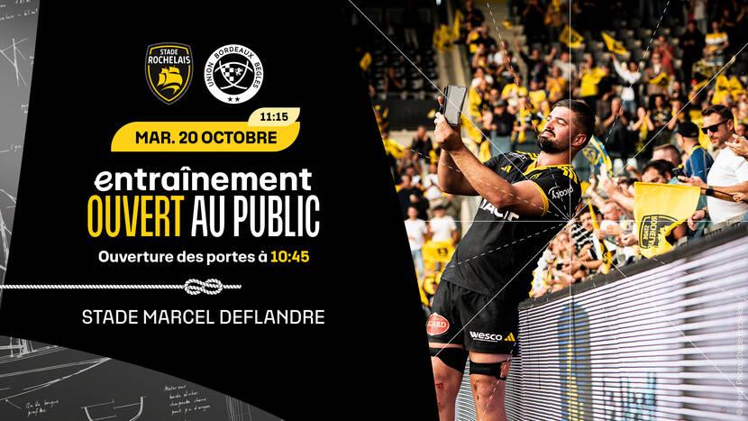 Sport - Portes Ouvertes - Entraînement du Stade Rochelais