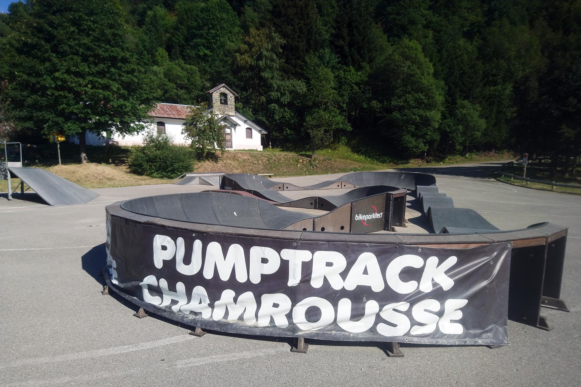 Photo pumptrack Chamrousse