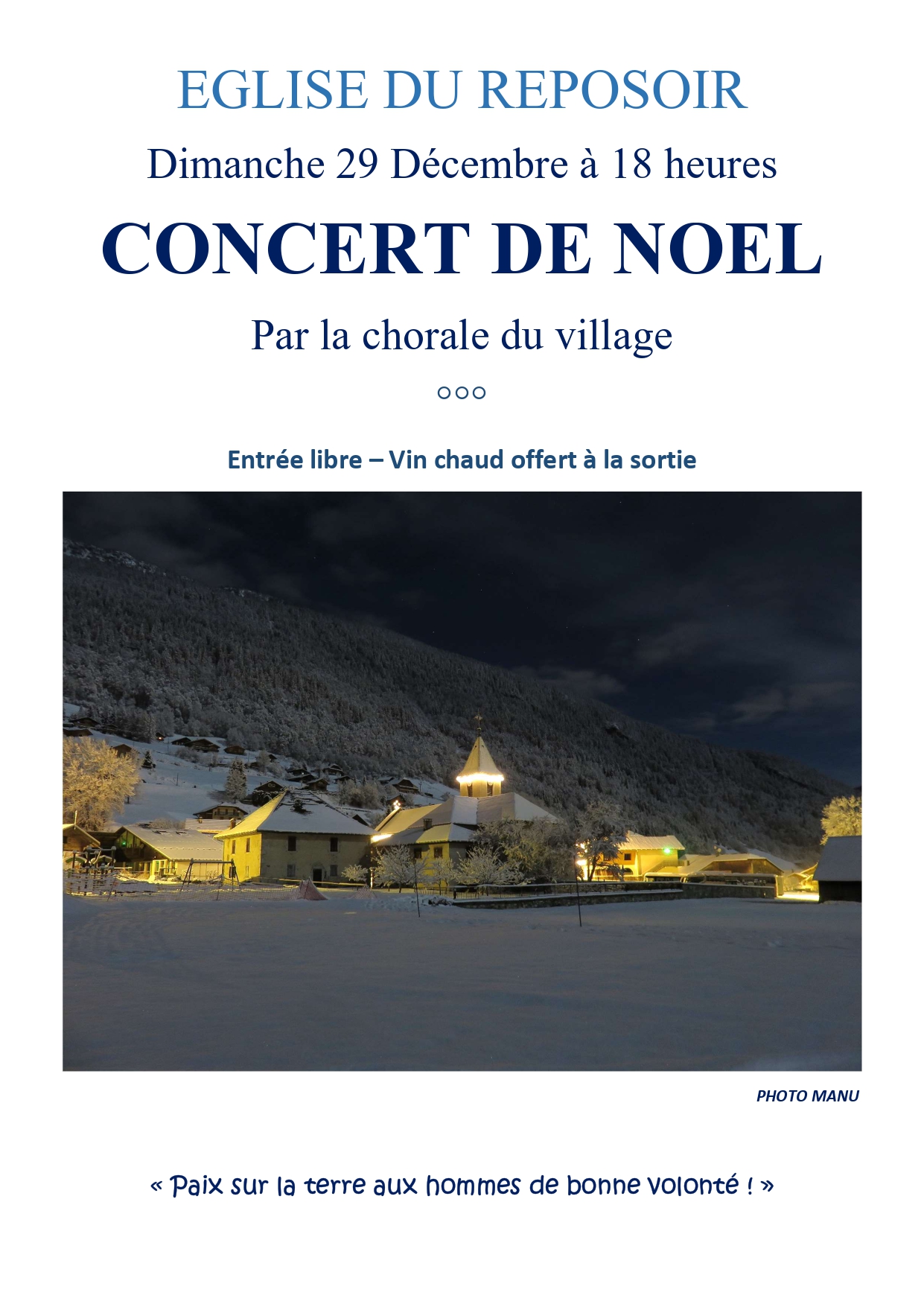 Concert de Noël_Le Reposoir