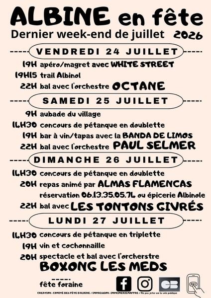 Albine en fête