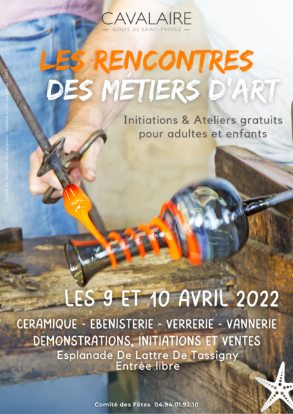 Affiche métiers d'art 2022