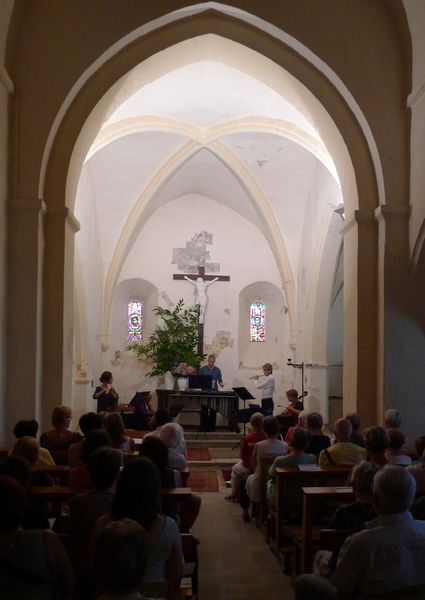 Fabras - Concert dans l'église St-Pierre-aux-Liens ©OTASV