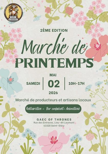 Marché de printemps