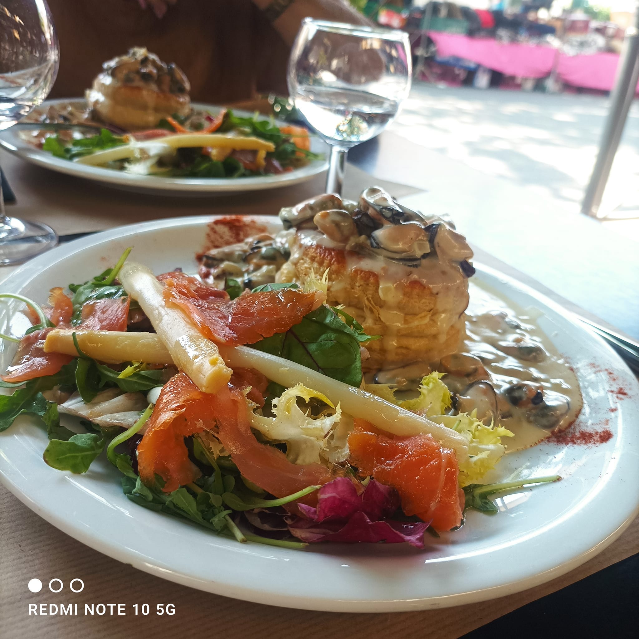 feuilleté fruits de mer