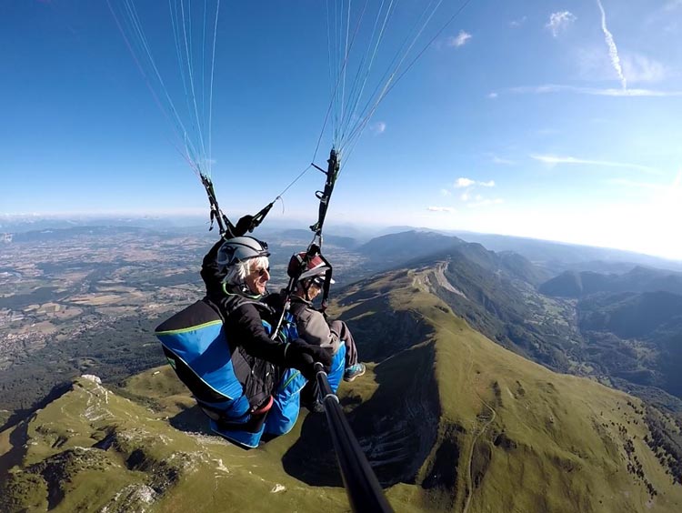 Baptême en parapente avec Didier Marinet